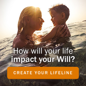 How will your life impact your Will? Create Your Lifeline